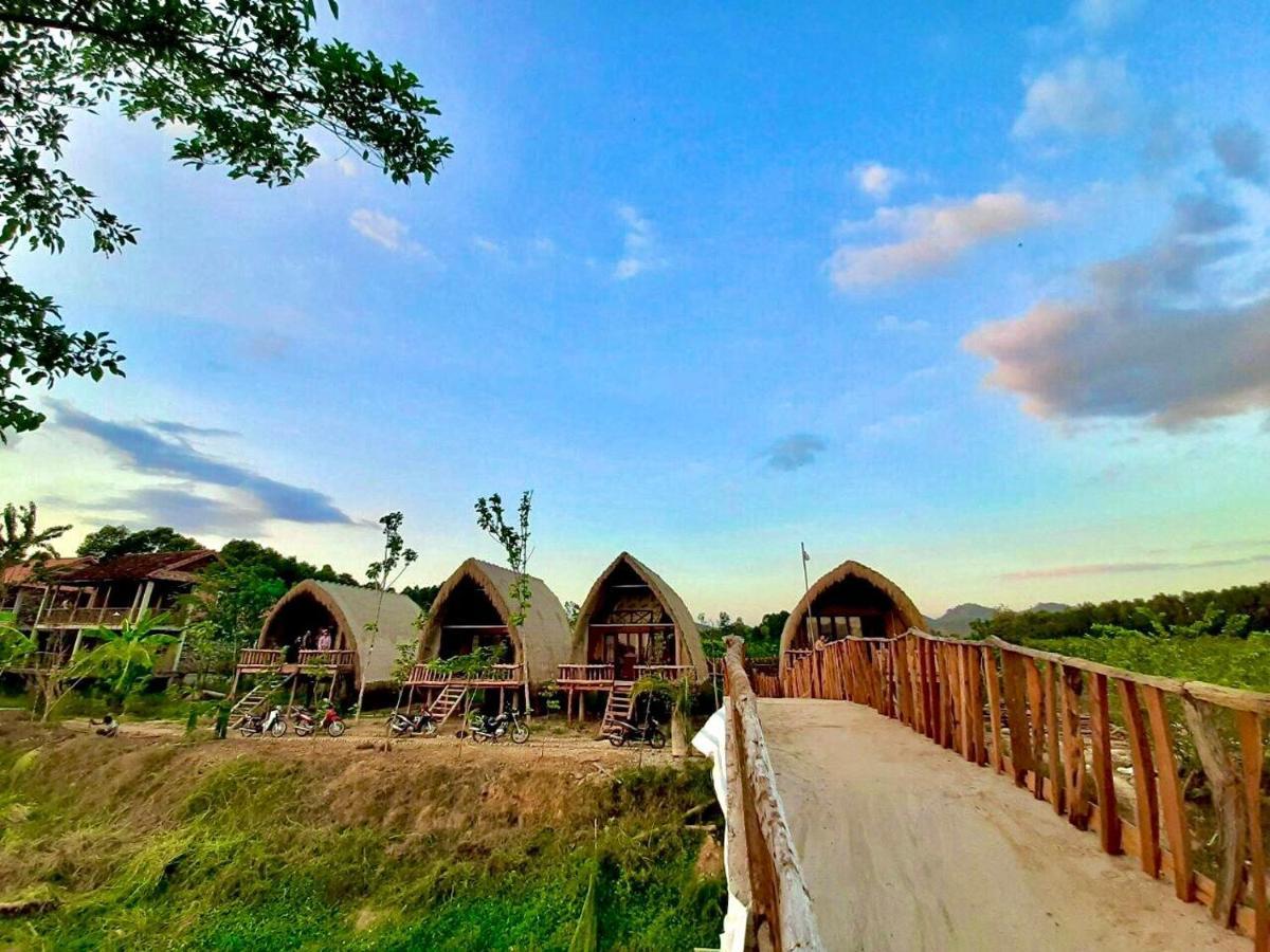 Rice Straw Green Lodge- Resort Quan Tom Luaran gambar