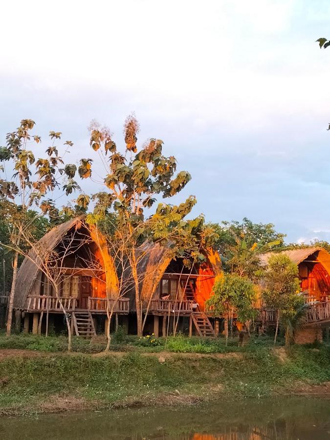 Rice Straw Green Lodge- Resort Quan Tom Luaran gambar