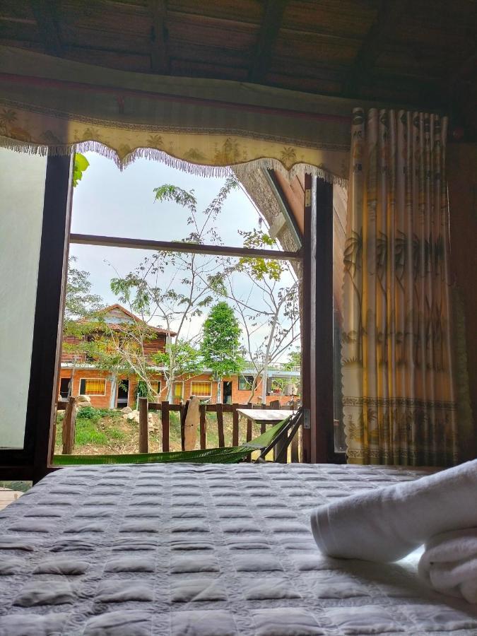 Rice Straw Green Lodge- Resort Quan Tom Luaran gambar