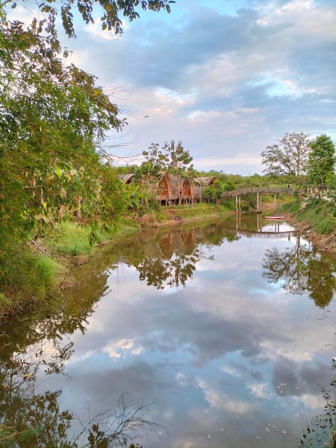 Rice Straw Green Lodge- Resort Quan Tom Luaran gambar