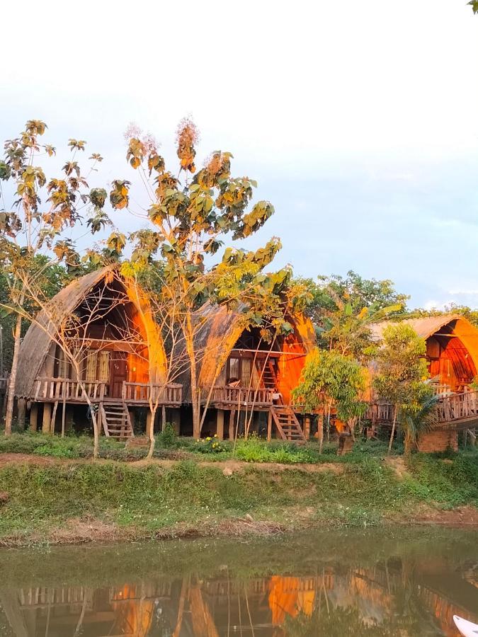 Rice Straw Green Lodge- Resort Quan Tom Luaran gambar