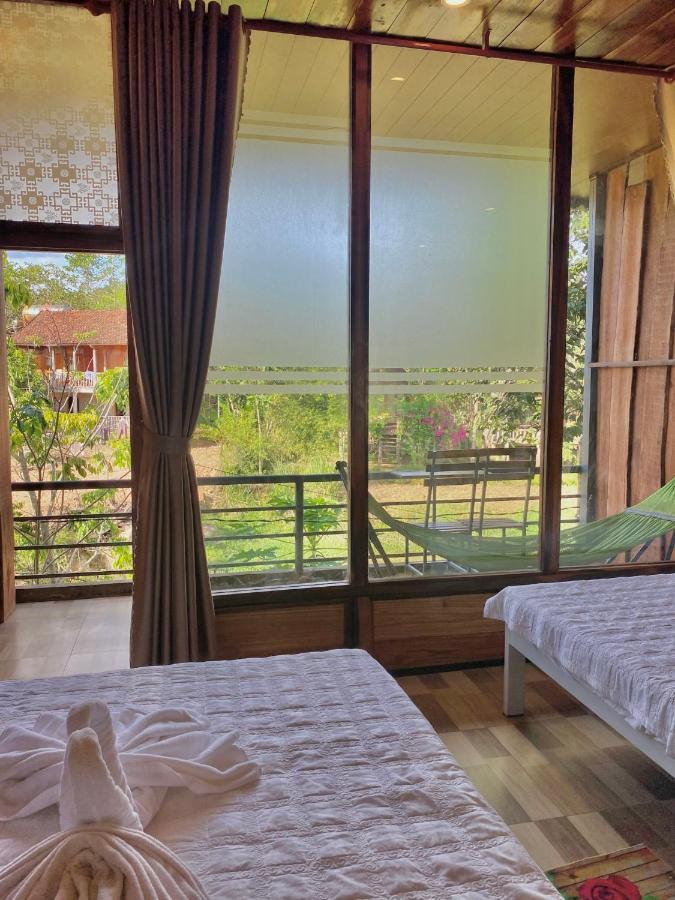 Rice Straw Green Lodge- Resort Quan Tom Luaran gambar