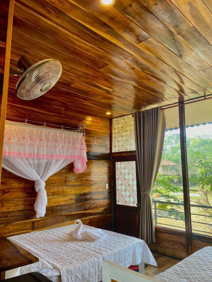 Rice Straw Green Lodge- Resort Quan Tom Luaran gambar