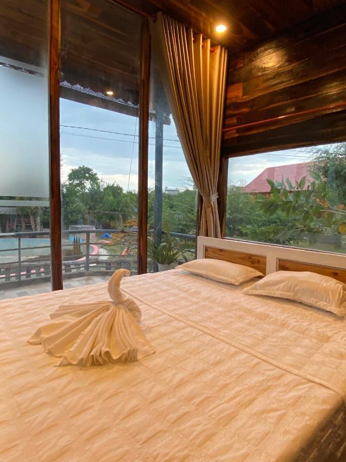 Rice Straw Green Lodge- Resort Quan Tom Luaran gambar