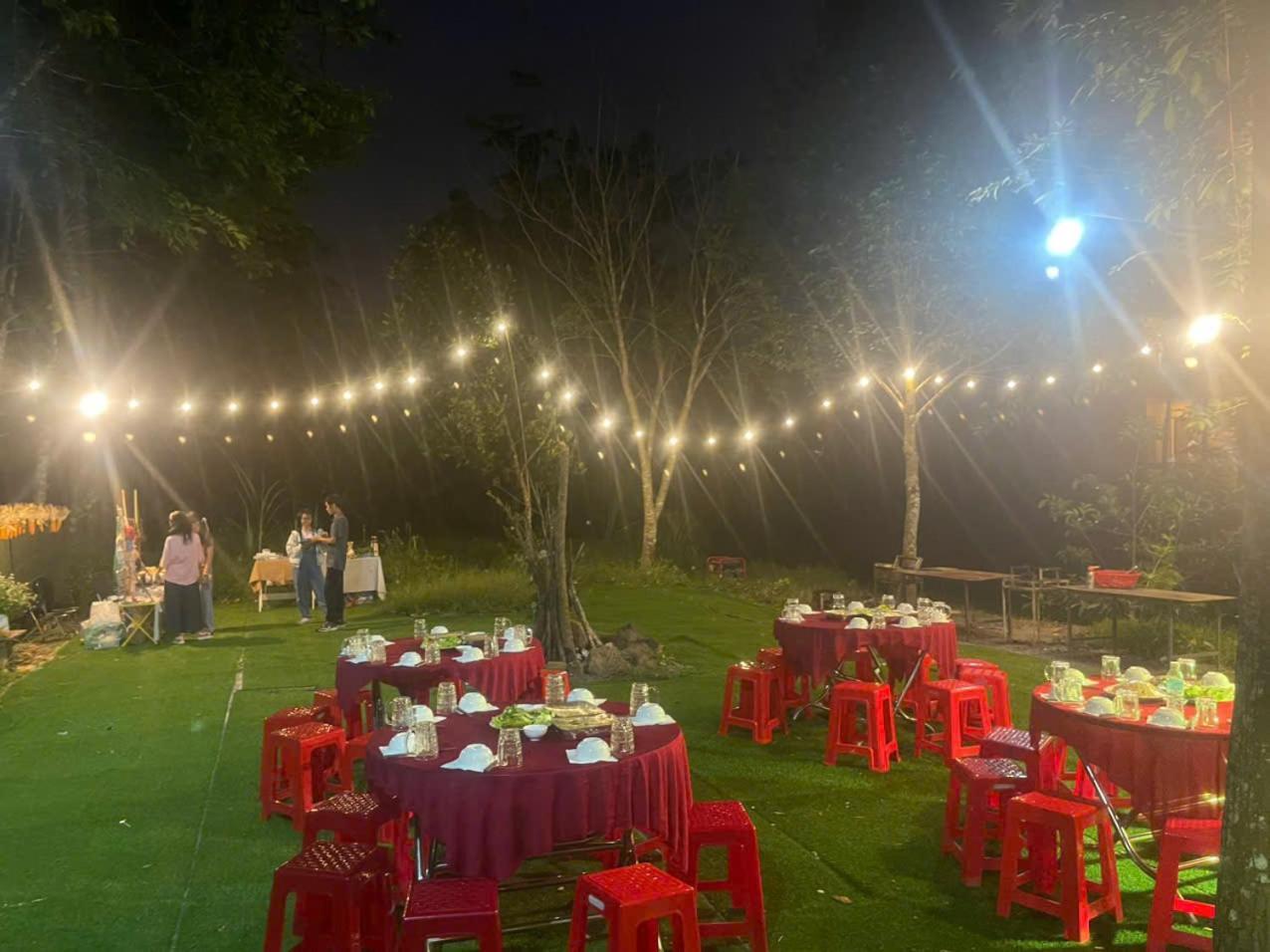 Rice Straw Green Lodge- Resort Quan Tom Luaran gambar